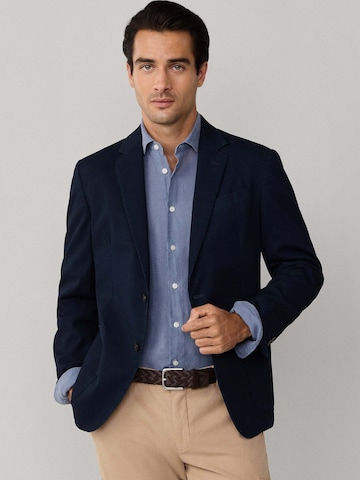 Hackett London Slim fit Colbert in Blauw