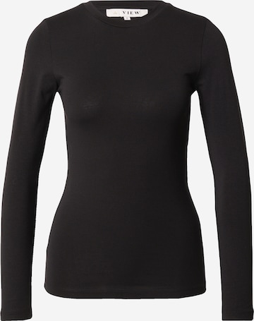 A-VIEW Shirt 'Stabil' in Black: front