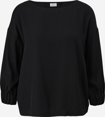 s.Oliver BLACK LABEL Blouse in Zwart: voorkant