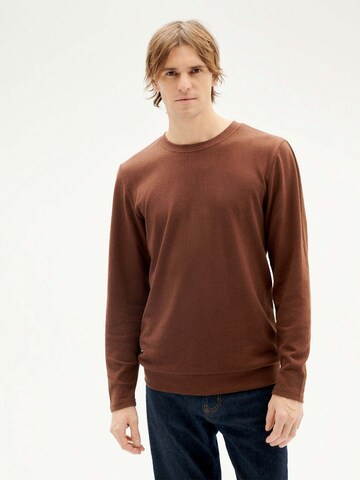 Thinking MU Sweater in Brown: front