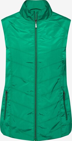 Ulla Popken Vest in Green: front