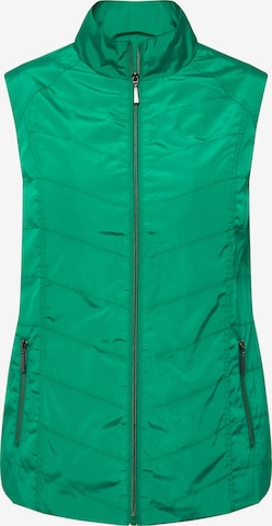 Ulla Popken Bodywarmer in Groen: voorkant