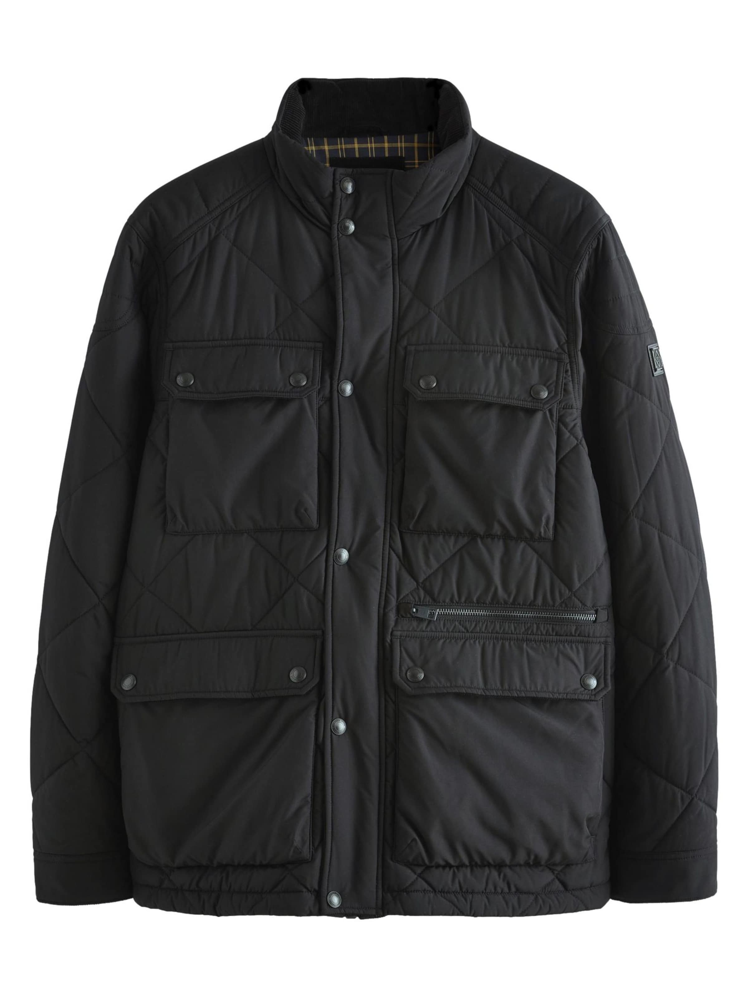 Next Φθινοπωρινό και ανοιξιάτικο μπουφάν σε μαύρο: μπροστά