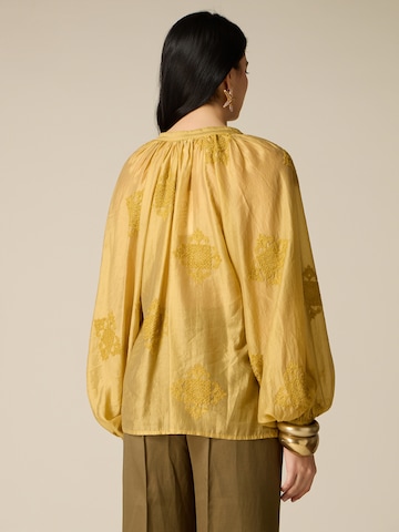oltre Blouse in Geel