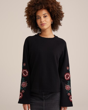 WE Fashion Pullover in Schwarz: Vorderseite
