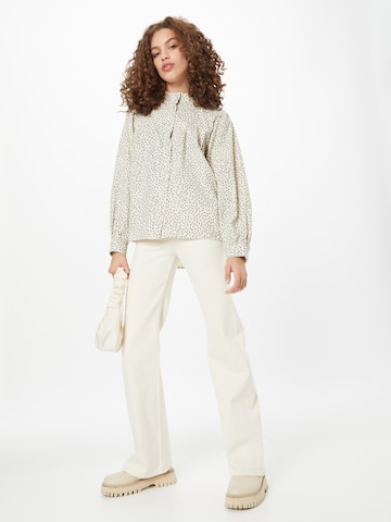 Lollys Laundry Blouse 'Frankie' in Beige