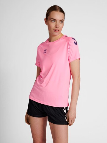 Hummel Functioneel shirt in Roze: voorkant