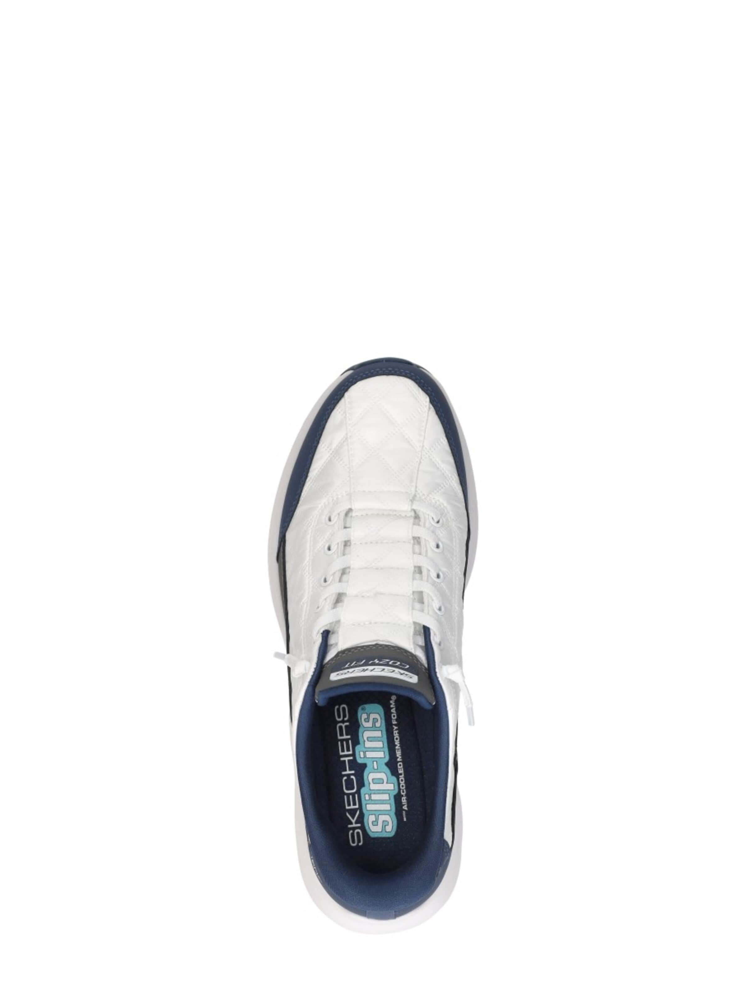 SKECHERS Sneakers laag 'Slip-Ins: Contour Foam Cozy Fit' in Wit