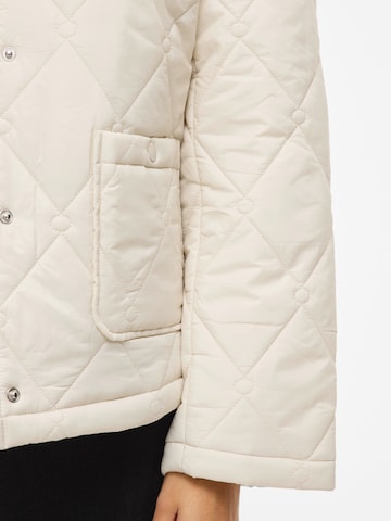 VILA Přechodná bunda – béžová