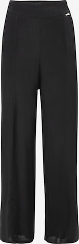 juoda Influencer Laisvas Kelnės: priekis