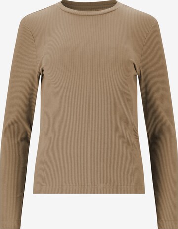 Athlecia Performance Shirt 'Lankae' in Brown: front