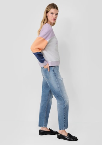 s.Oliver Sweatshirt 'Vintage' in Lila