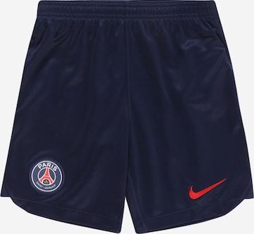 Regular Pantalon de sport NIKE en bleu : devant