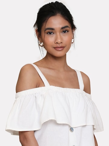 Camicia da donna 'Aspen' di Threadbare in bianco
