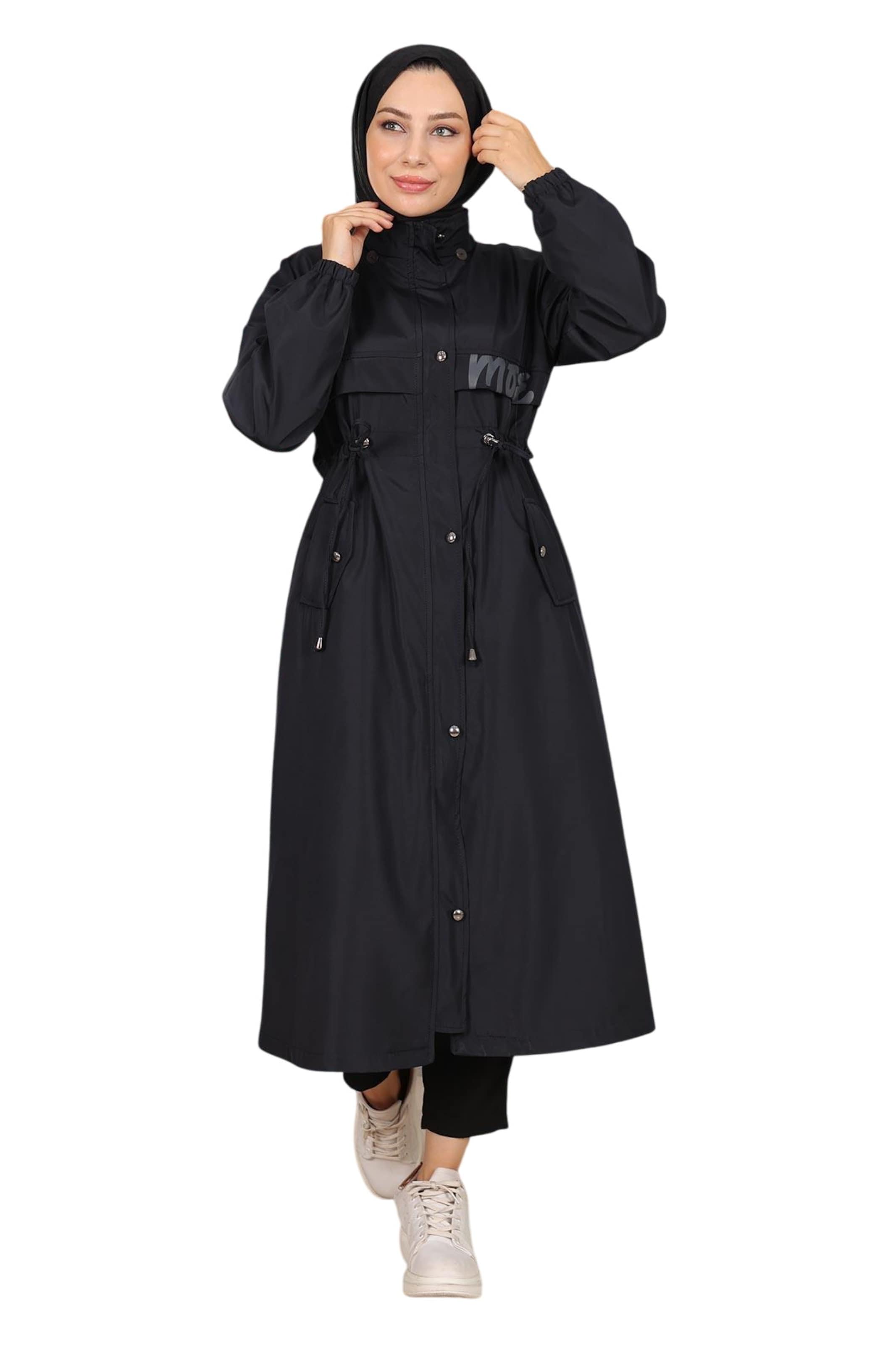 MODAMIHRAM Tussenmantel in Blauw: voorkant