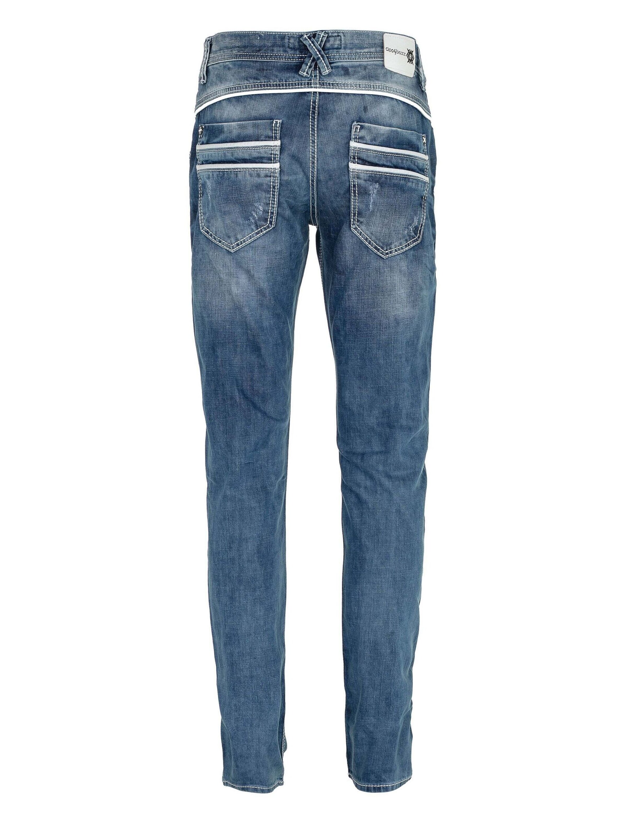 CIPO & BAXX Regular Jeans in Blauw
