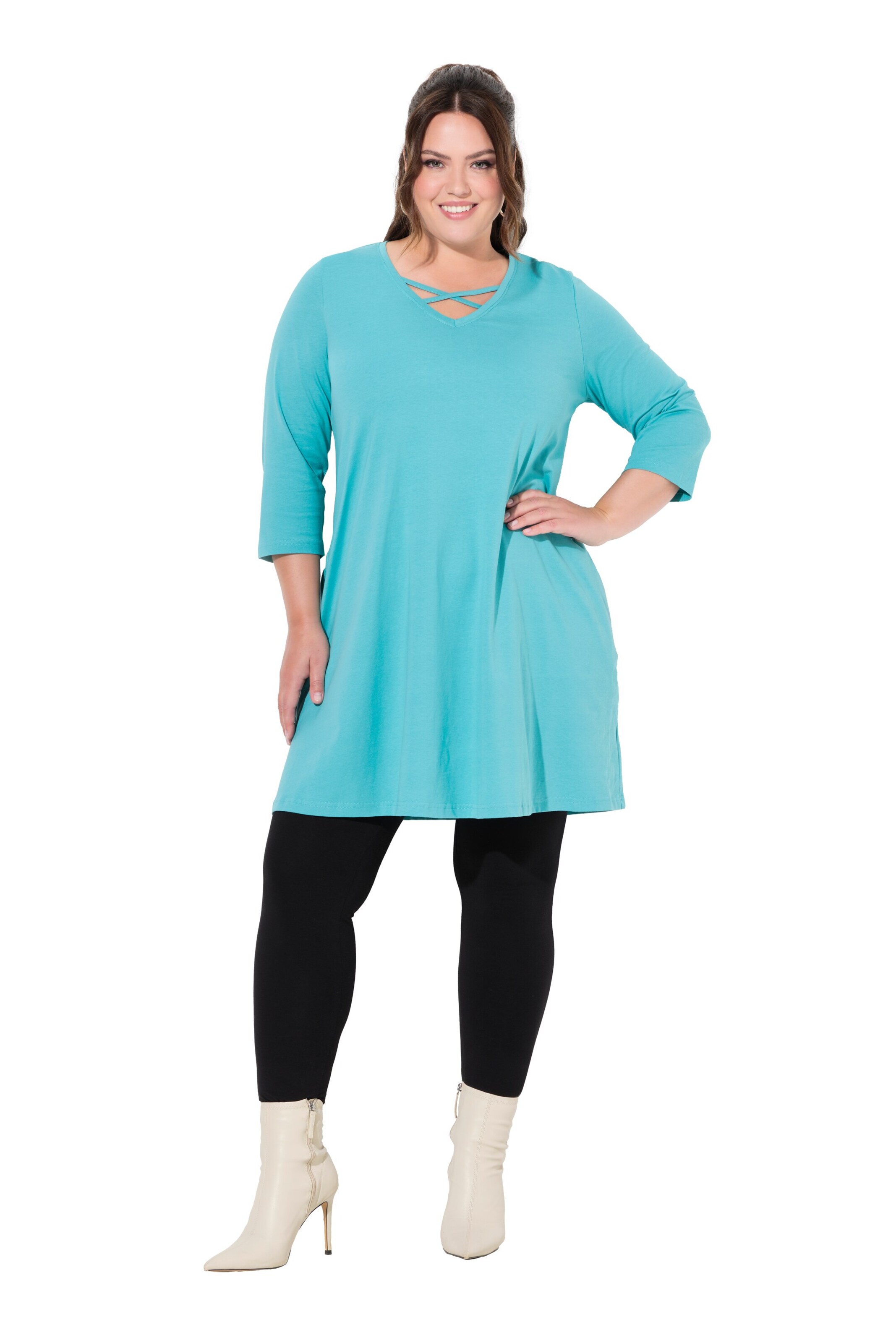 Ulla Popken Shirt in Blau
