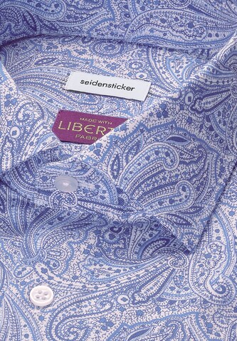 SEIDENSTICKER Regular fit Zakelijk overhemd in Blauw