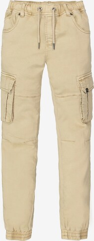 GARCIA Tapered Hose in Beige: predná strana