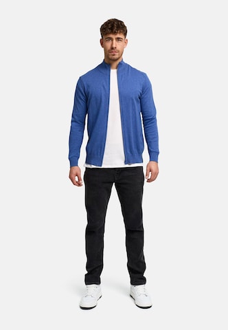 INDICODE JEANS Knit Cardigan in Blue