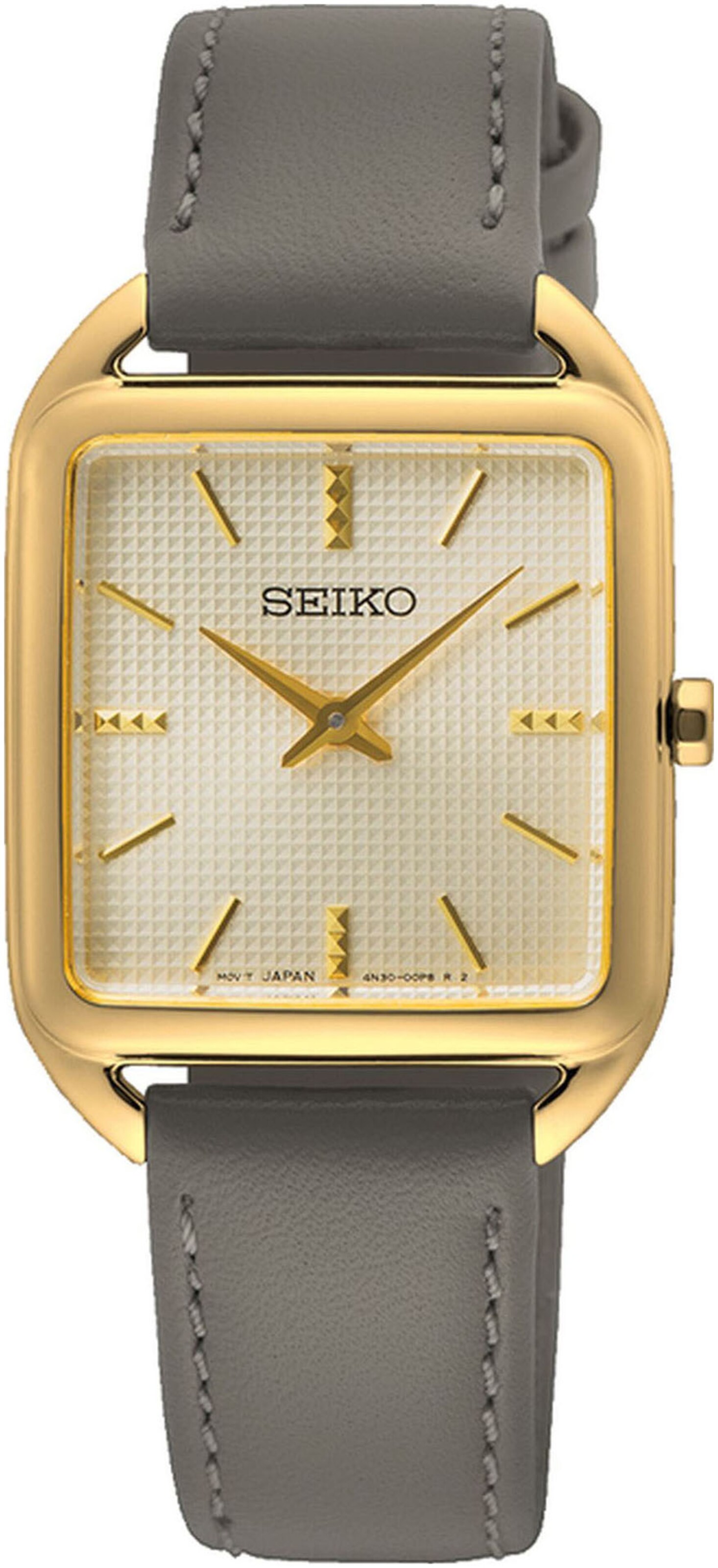 SEIKO Analog Watch in Gold: front