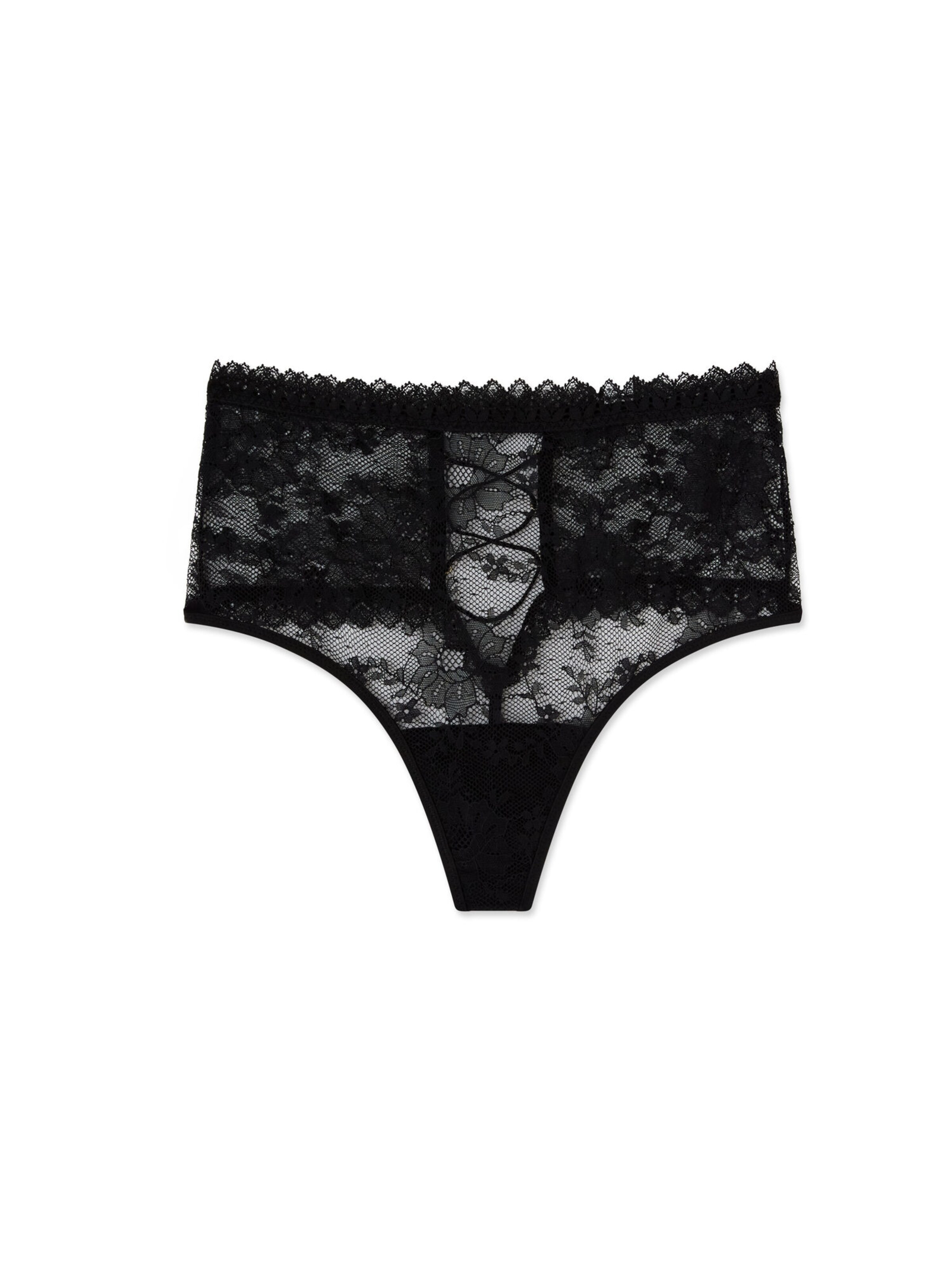 INTIMISSIMI String 'Tempting Treat' in S in schwarz, Produktansicht