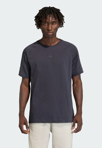 ADIDAS ORIGINALS Shirt in Grey: front