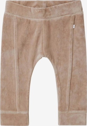 Effilé Pantalon 'Trotwood' Noppies en beige : devant