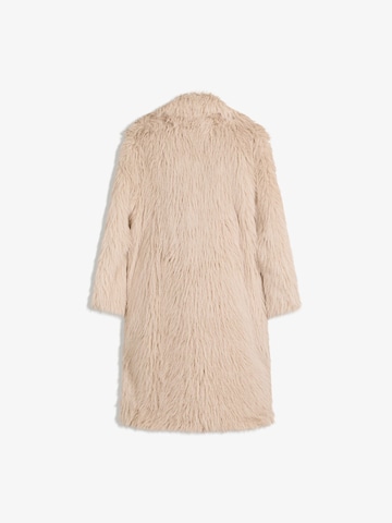 Bershka Wintermantel in Beige