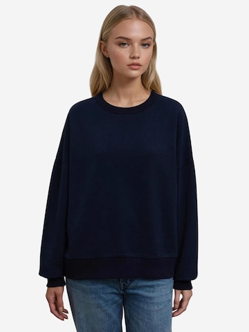 Sweat-shirt Hiccup en bleu : devant