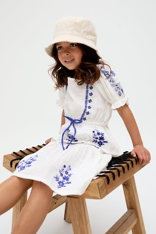 RAFFYA Bluse in Weiß