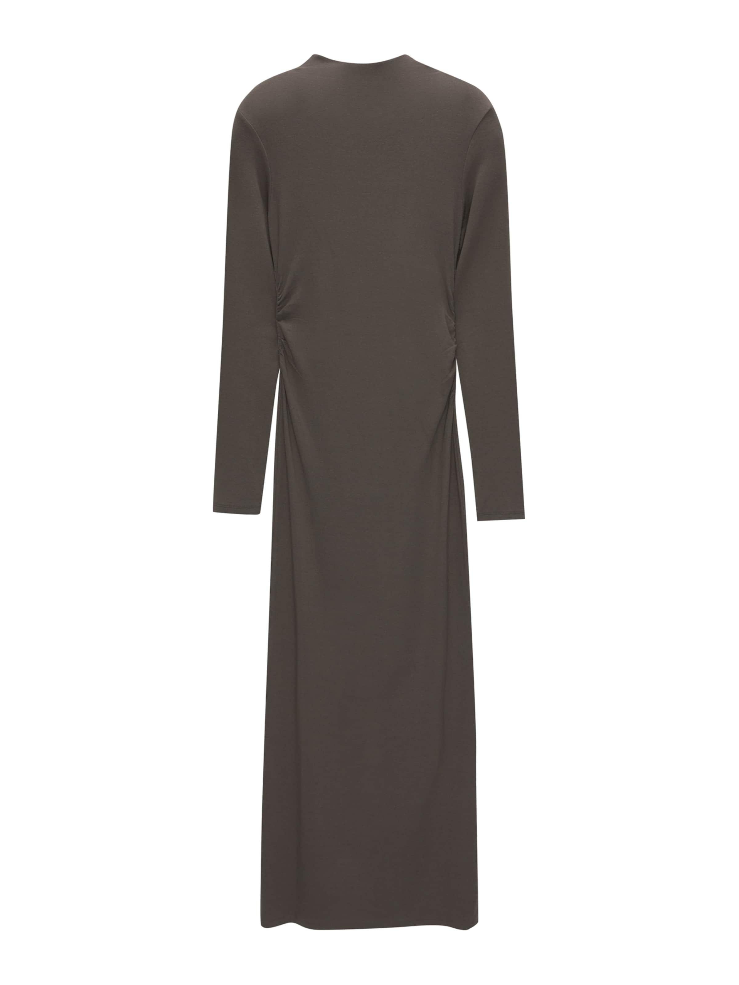 Pull&Bear Šaty – šedá: přední strana