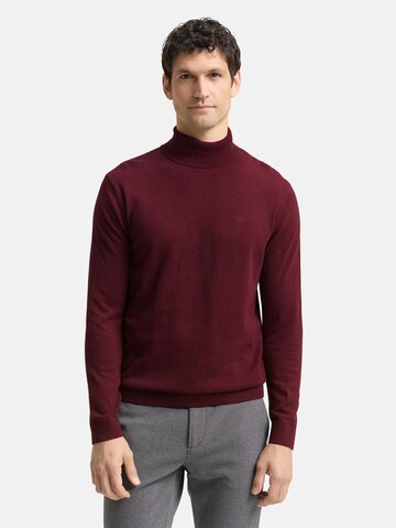 TOM TAILOR Sweater in Red: front