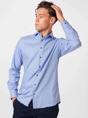 ETERNARegular Fit Košulja - plava boja: prednji dio