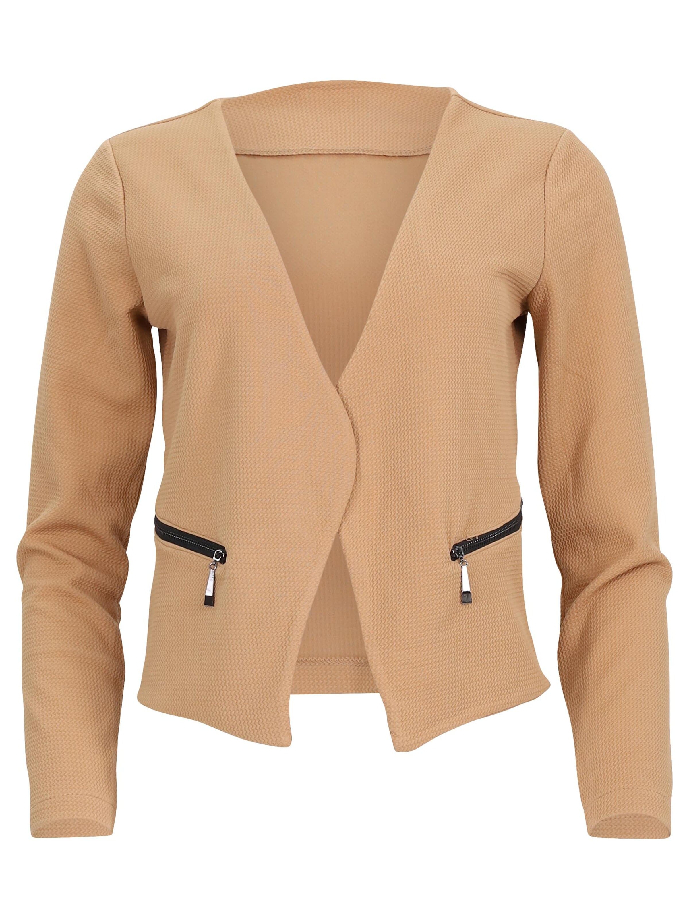 malito more than fashion Blazer in Beige: front