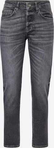 GARCIA Slimfit Jeans 'Zucko' in Zwart: voorkant