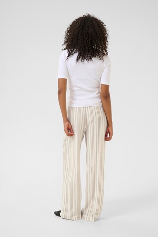 Loosefit Pantalon Kaffe en blanc