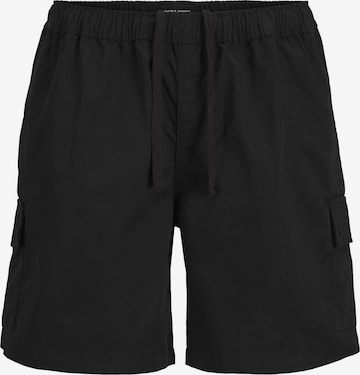 JACK & JONES - Pantalón cargo 'JPSTBILL' en negro: frente