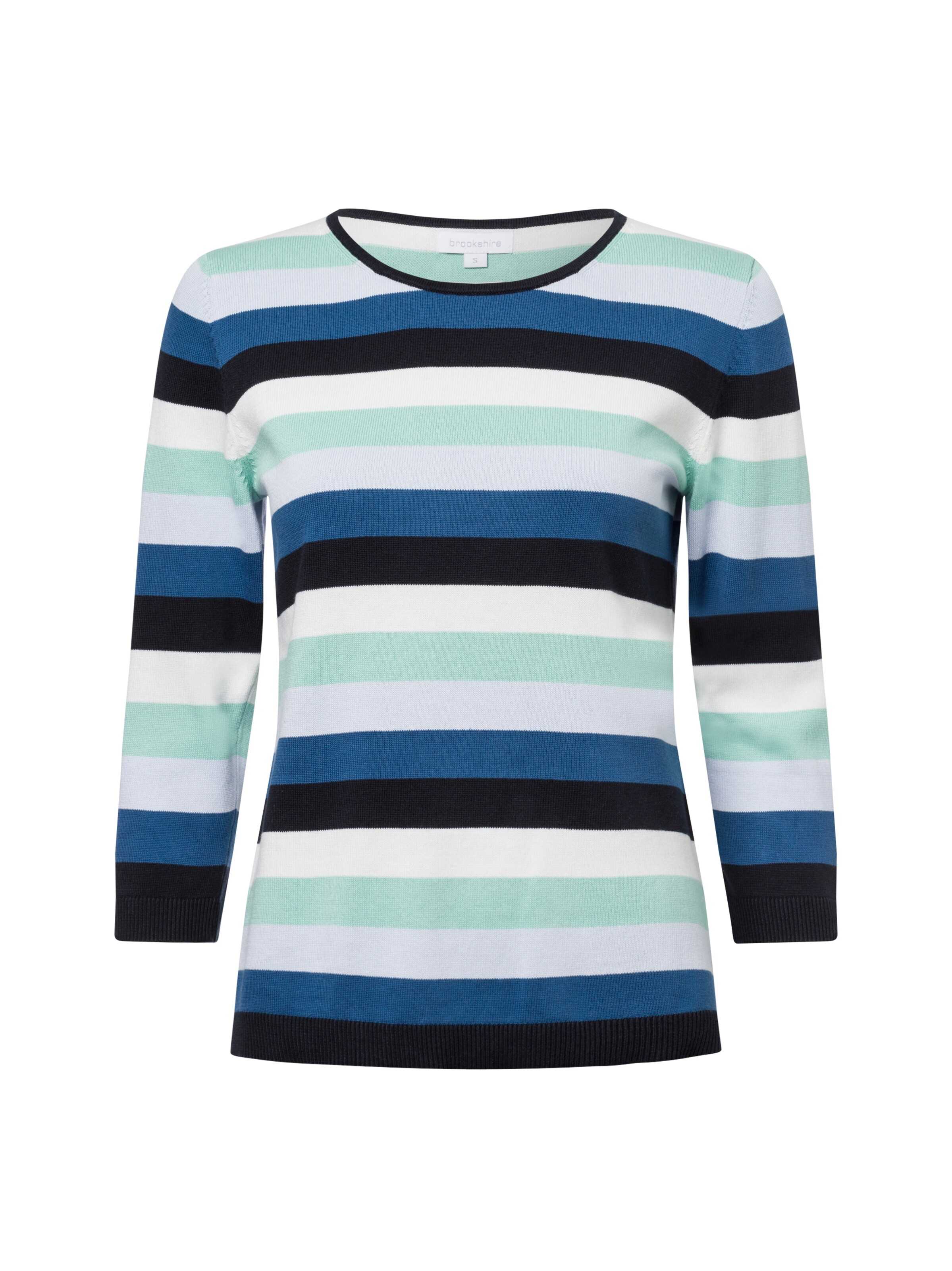 Brookshire Pullover in Blau: Vorderseite