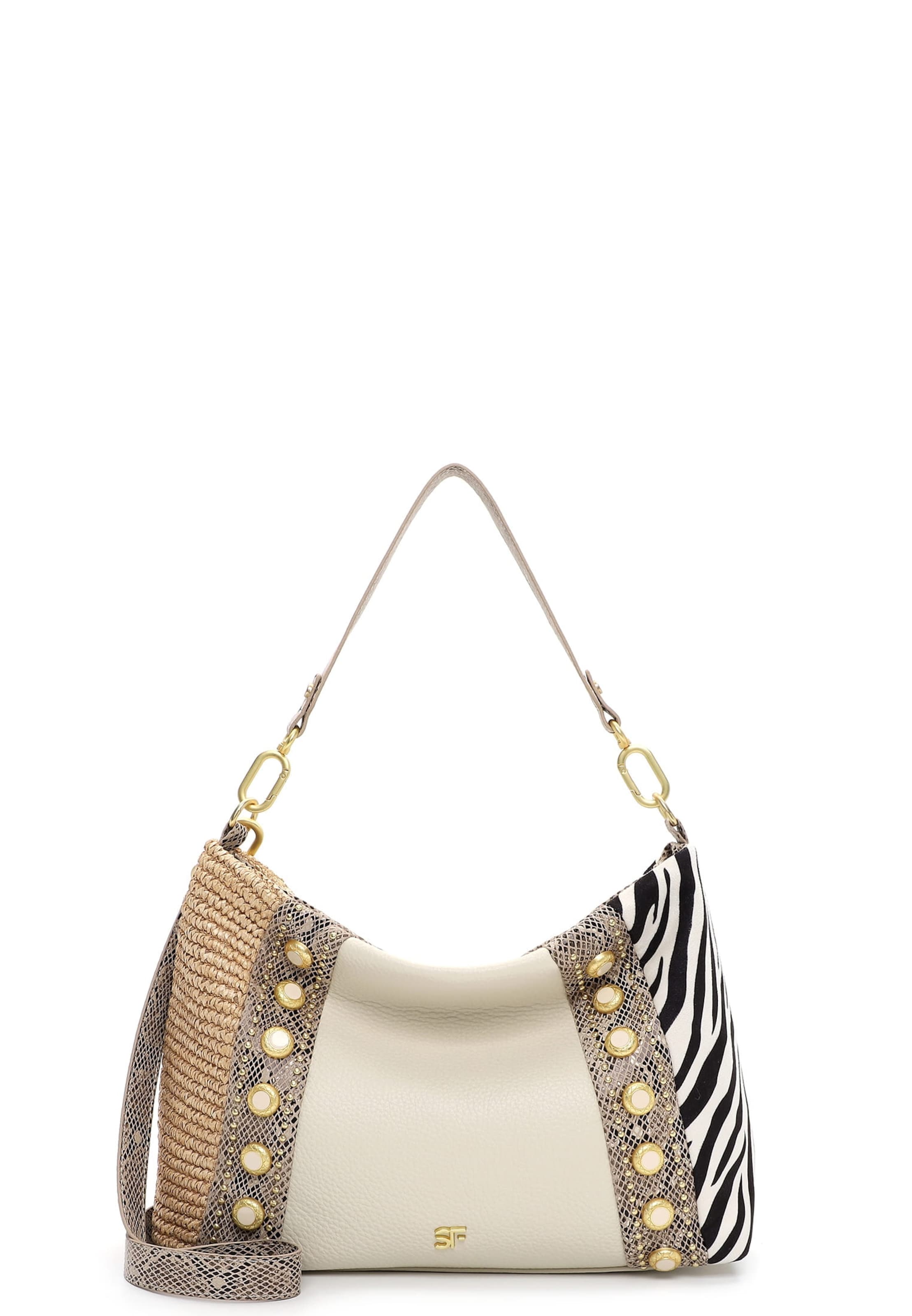 Poche ventrale 'Harley' Suri Frey en beige : devant