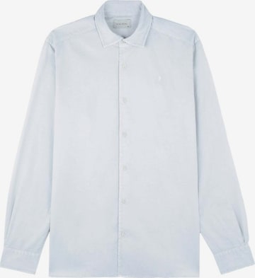 Scalpers Regular fit Overhemd 'Seatle K' in Grijs: voorkant