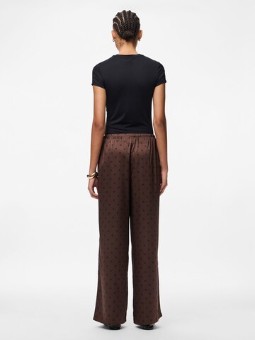 PIECES Wide Leg Bukser 'PCJYTTA ' i brun