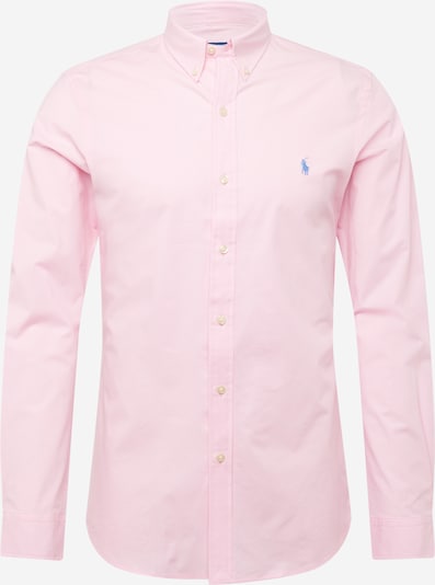 Polo Ralph Lauren Chemise en bleu ciel / rose pastel, Vue avec produit