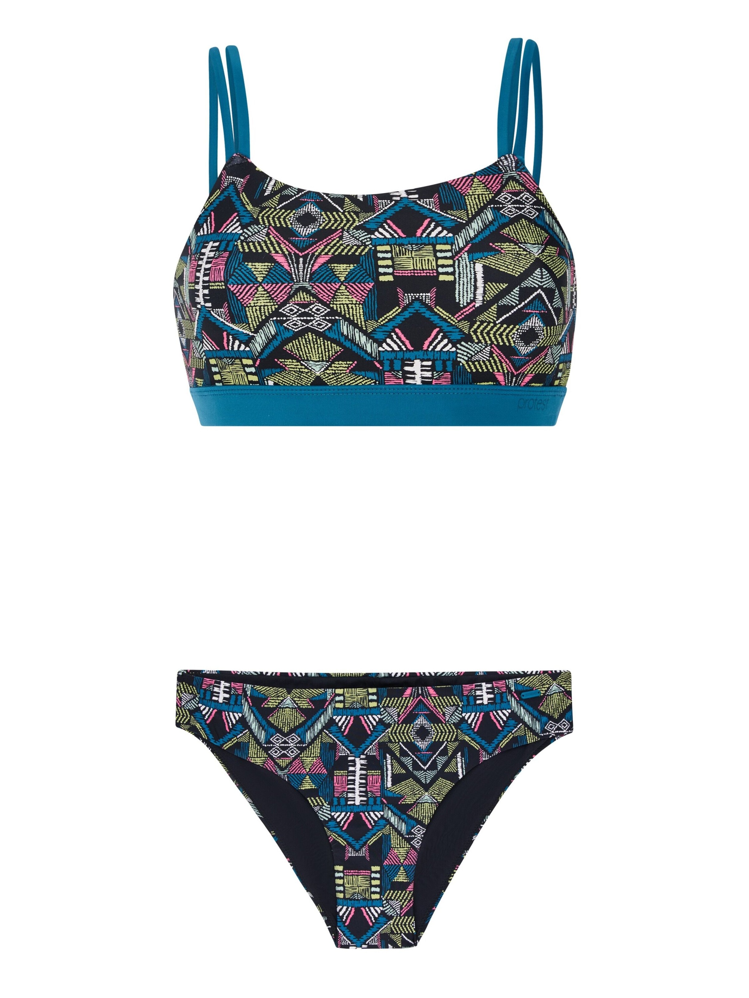 PROTEST Bikini 'PRTNow' en L/B en noir, Vue avec produit
