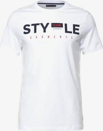 Street One MEN Shirt in White: front