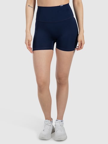 Smilodox Slim fit Sports trousers ' Leola ' in Blue: front