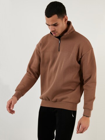 Sweat-shirt Buratti en marron