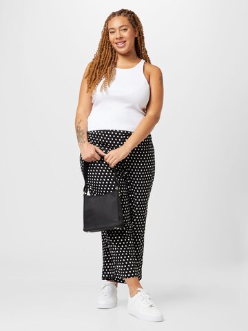 Michael Kors Plus Wide Leg Housut värissä musta