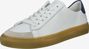 Baskets basses Sneaky Steve en blanc : devant