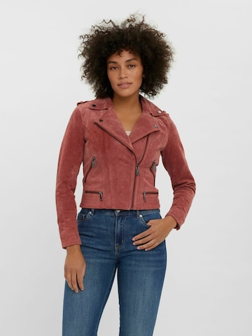 VERO MODA Between-Season Jacket in Red: front